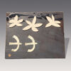 frangipani in a row wall tile